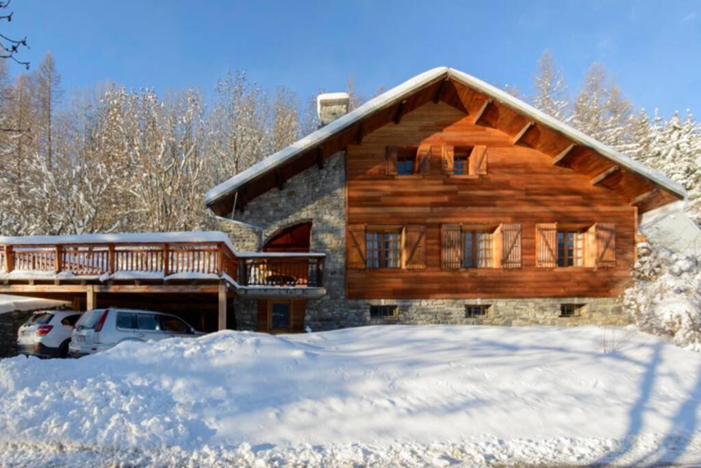 Mont Milo, Spacieux, 5Ch, Sauna, Billard, Babyfoot, Borne De Recharge Electrique Briançon Buitenkant foto